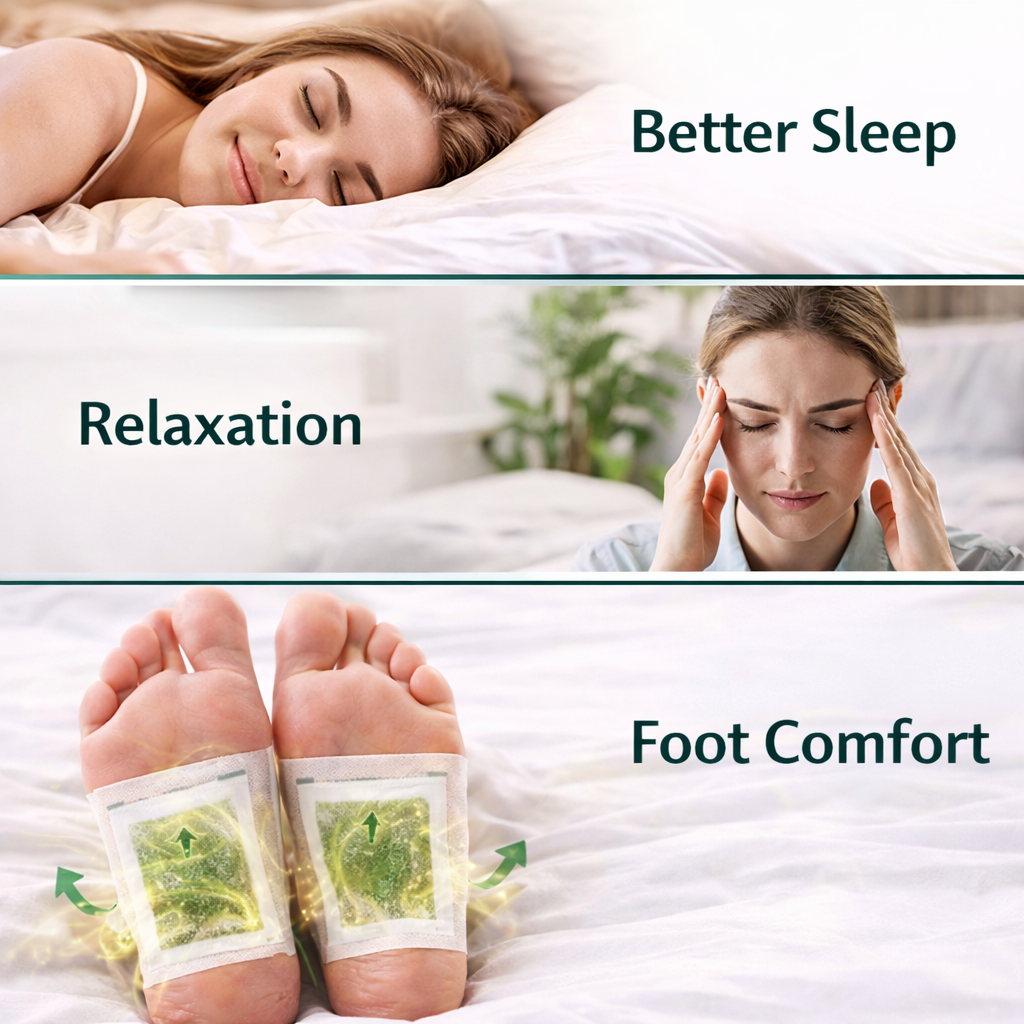 ZenHaat Herbal  Detox Foot Pads (Pack of 1) 10 Patches