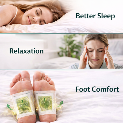 ZenHaat Herbal  Detox Foot Pads (Pack of 1) 10 Patches