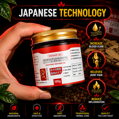 Japan Secret™ Instant Pain Relief Soothing Massage Gel (Buy1 Get1)