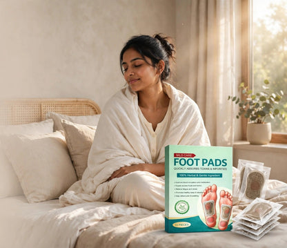 ZenHaat Herbal  Detox Foot Pads (Pack of 1) 10 Patches