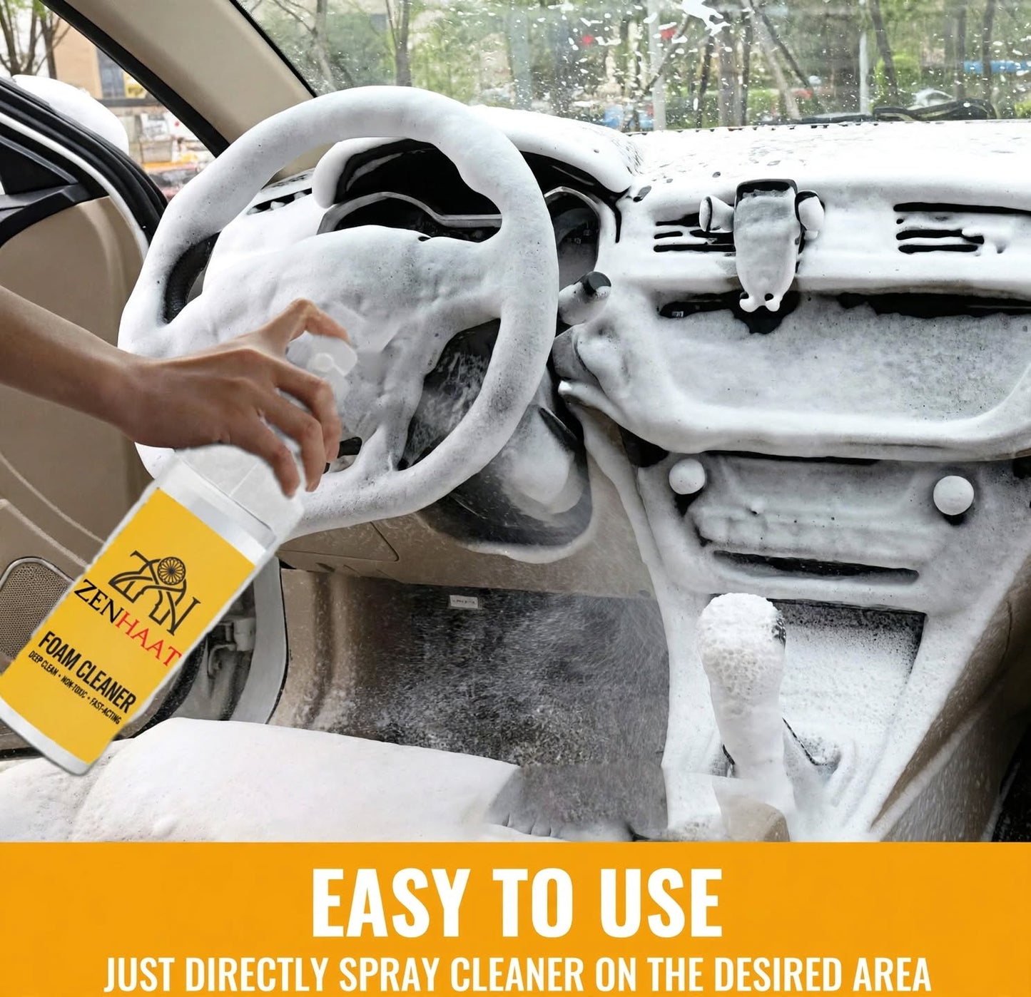 ZENHAAT Power Foam - All-in-One Cleaner Buy 1 Get 1 Free